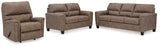 Navi fossil loveseat front view
