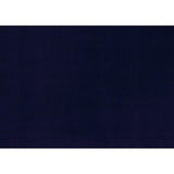 Close-up of Adelia navy velvet fabric upholstery on sofa