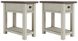 Bolanburg Two-tone 2 End Tables Set — product image 2
