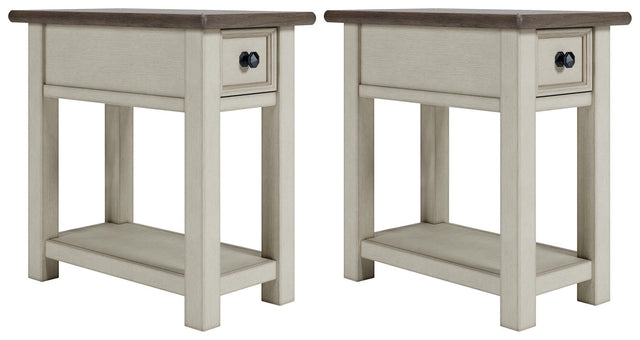Bolanburg Two-tone 2 End Tables Set — product image 2