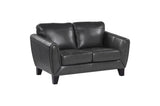 Front angle of sofa from Spivey Dark Dray set