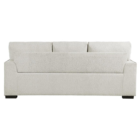 Back detail of Morelia Beige Fabric Sofa