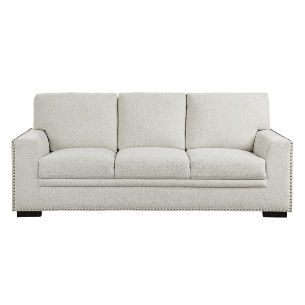 Morelia Beige Fabric Sofa front view