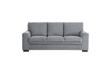 Front detail of Morelia 2-piece set upholstery