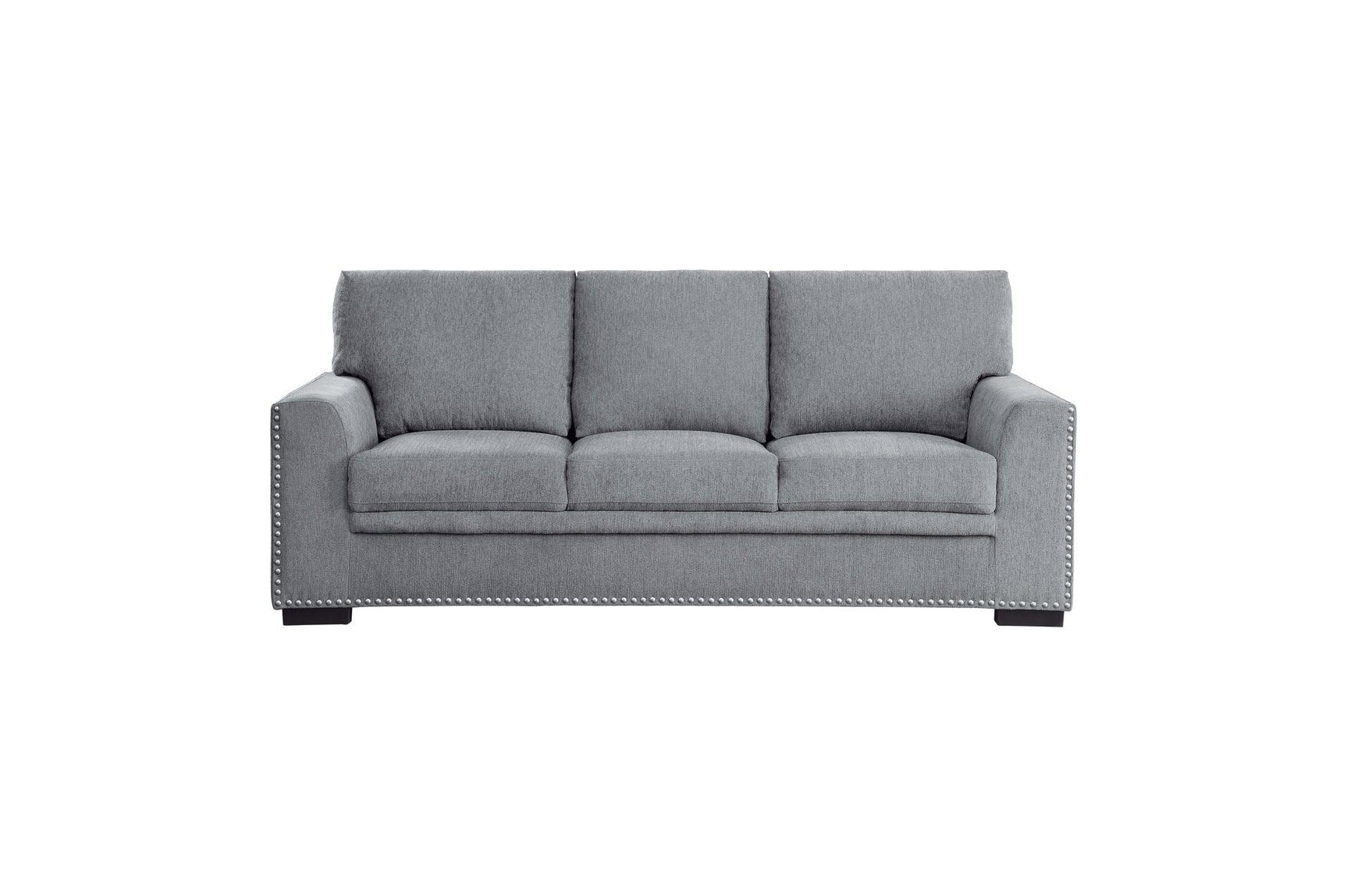 Front detail of Morelia 2-piece set upholstery