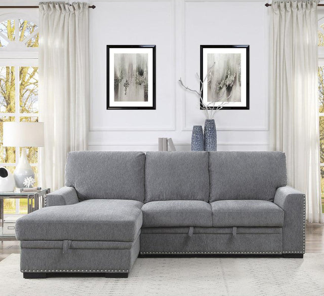 Seating detail of Morelia sectional sofa