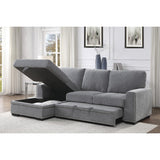 Main perspective view of Morelia 2-piece sectional sofa