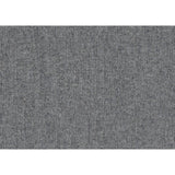 Side view highlighting fabric texture and chaise shape