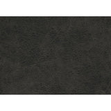 Fabric swatch of brownish gray polished microfiber upholstery