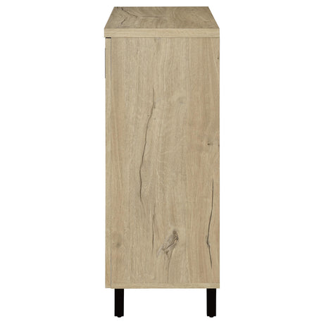 Brixton shoe cabinet door handle detail