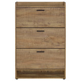 Denia 3-tier Engineered Wood Shoe Cabinet Mango