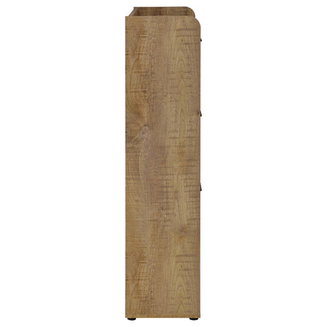 Front profile of Denia shoe cabinet in entryway