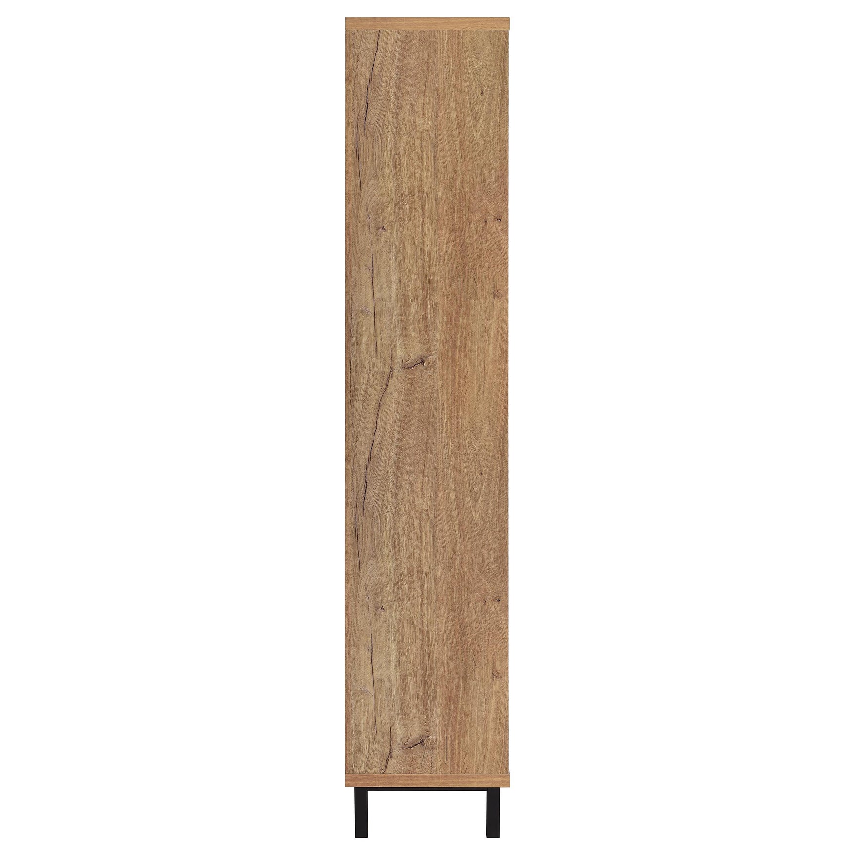 Wide angle showing cabinet in a modern entryway setting