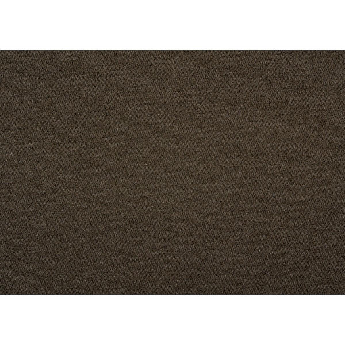 Side view of fabric swatch for Maston Chocolate Sectional