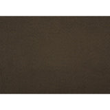 Fabric swatch and close-up of Maston Chocolate Microfiber Ottoman upholstery