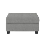Close detail of Maston sectional fabric and stitching