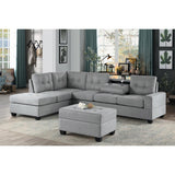 Seating angle side view