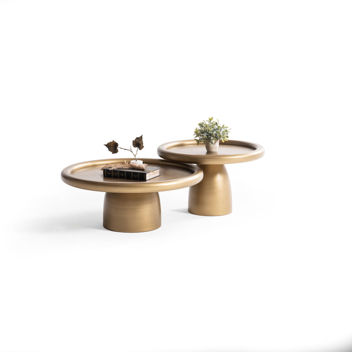Romena Coffee Tables arranged in living room setting