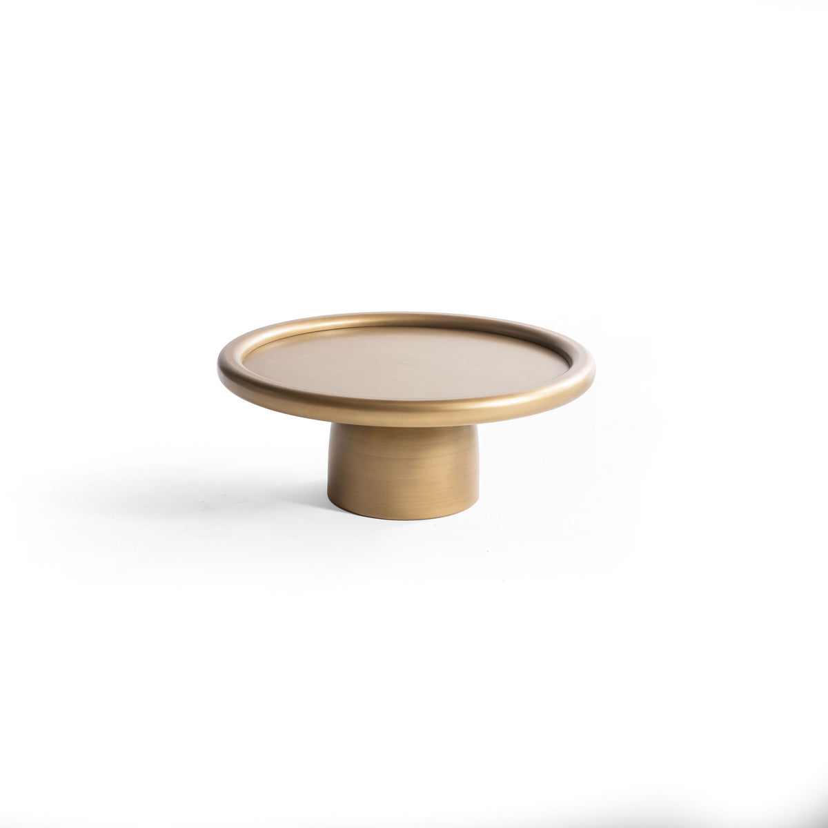 Gold finish detail on Romena Coffee Table legs