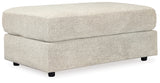 Detail of upholstery and arm design on Soletren Stone furniture