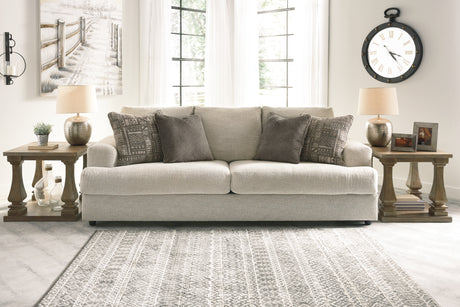 Soletren sofa sleeper styled in living room setting