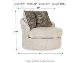 Side perspective of loveseat