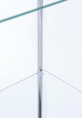 Bellatrix Curio Cabinet open door display showcasing shelving