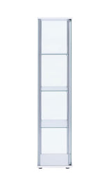 Bellatrix Curio Cabinet door and pull handle detail