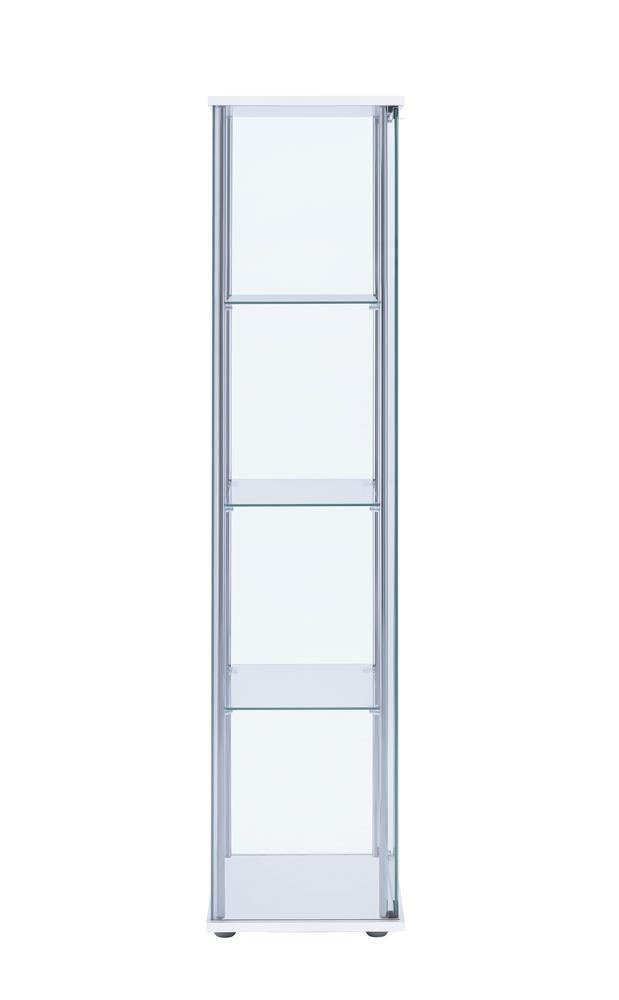 Bellatrix Curio Cabinet door and pull handle detail