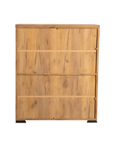 Bristol shoe cabinet showing block style feet with plastic glides