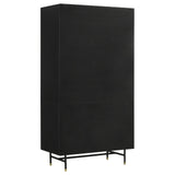 Santiago cabinet trestle base with antique brass hardware