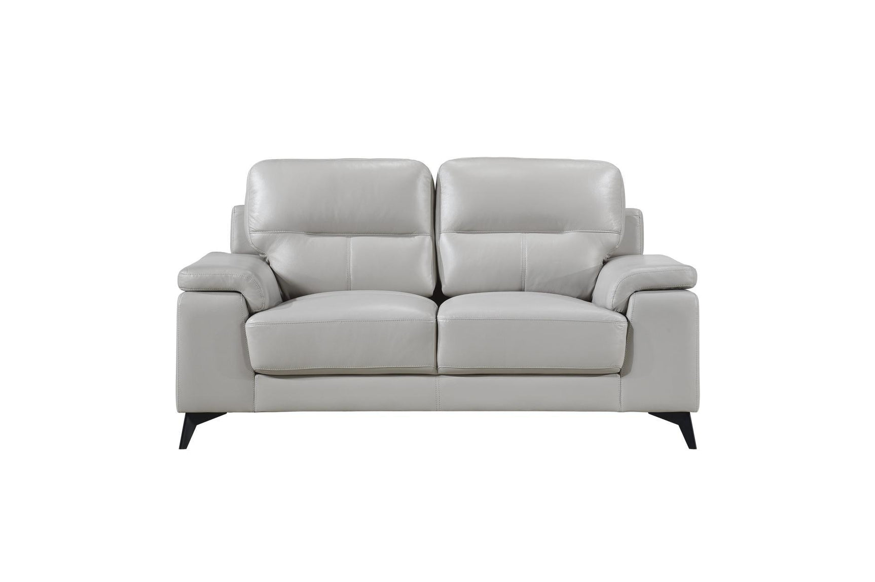 close-up detail of sofa's solid wood frame