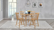 Andrews 5-Piece Round Counter Height Dining Set Light Ash — product view