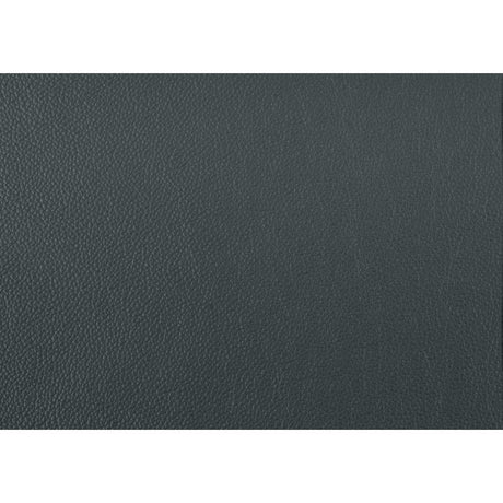 Fabric and leather swatch for Mischa Dark Gray Leather Match Sofa