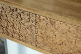 Decor styled Draco Console Table in entryway setting