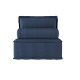 Ulrich Blue Sectional sofa back view