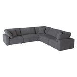 Guthrie Gray 5-Piece Modular Sectional Sofa main front view