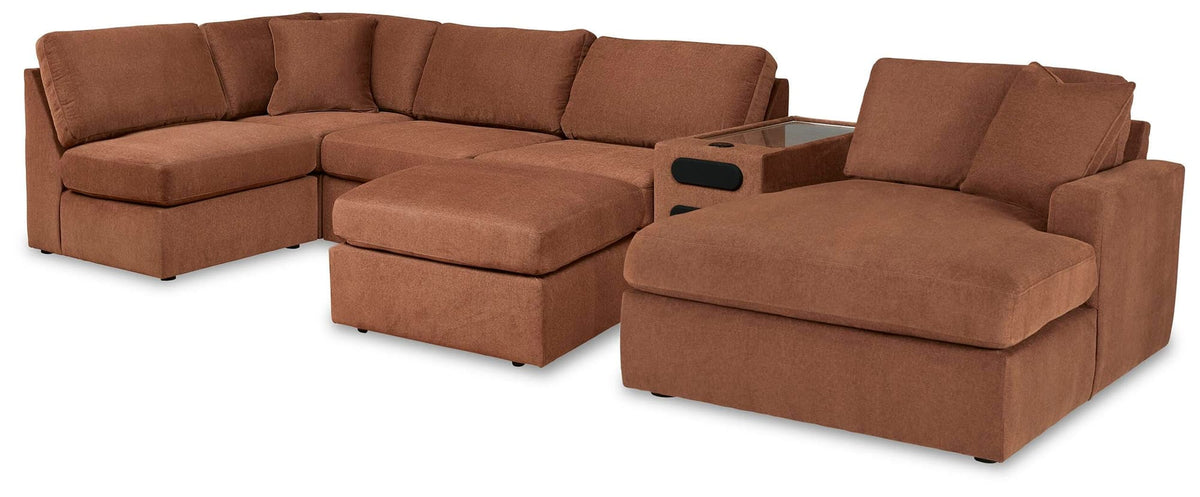 Modmax Spice 6-Piece Sectional with Ottoman — product image 2