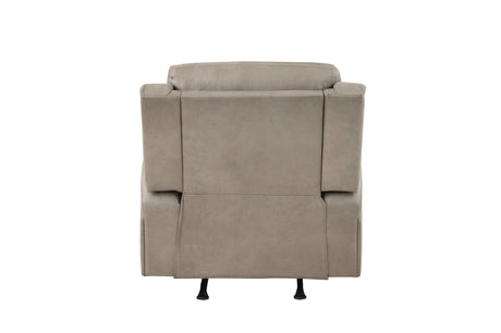 Pagosa recliner chair headrest and arm detail