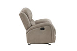 Pagosa loveseat armrest and recline lever detail