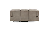 Pagosa reclining sofa close-up of armrest and fabric