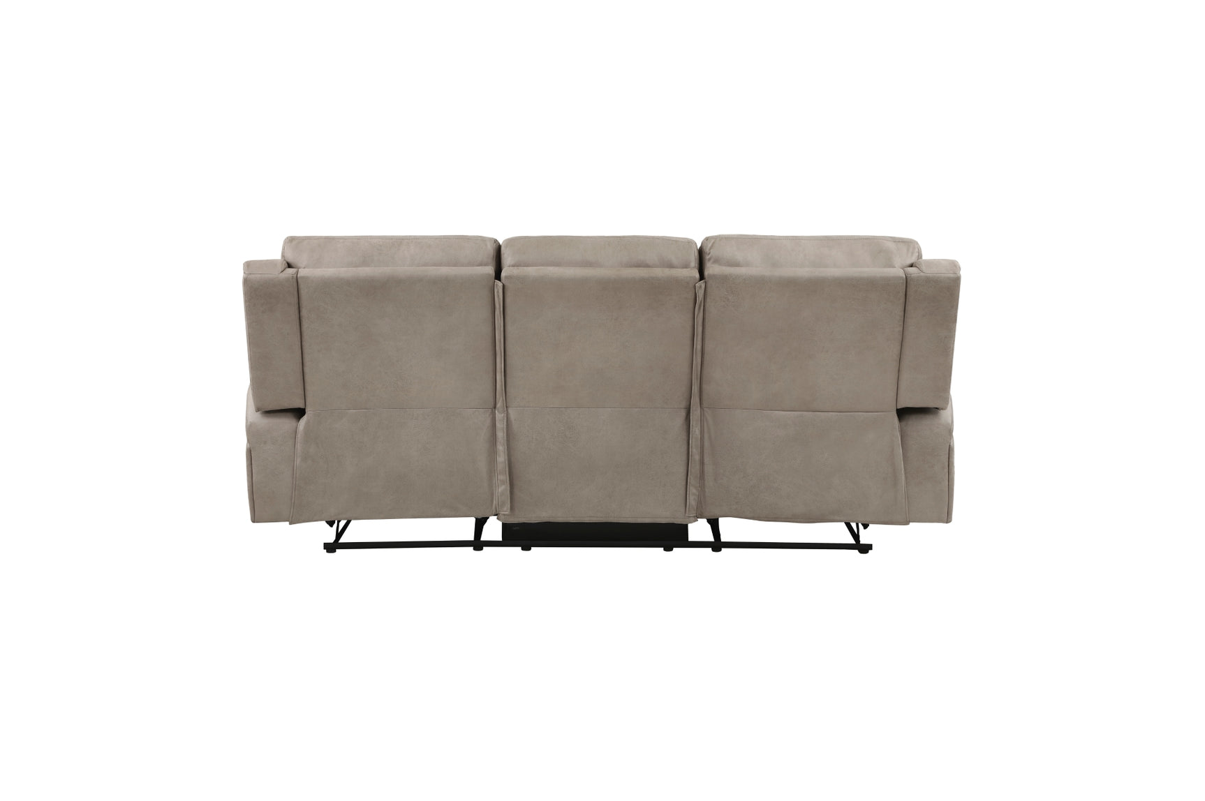 Pagosa reclining sofa close-up of armrest and fabric