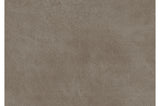 Pagosa brown microfiber reclining sofa viewed from the front