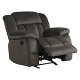 Laurelton Chocolate Glider Recliner