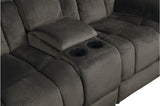 Laurelton Chocolate Upholstered Reclining Set