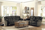 Laurelton Chocolate Upholstered Reclining Set