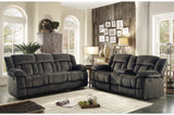 Laurelton Chocolate Upholstered Reclining Set