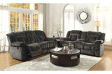 Laurelton Chocolate Upholstered Reclining Set