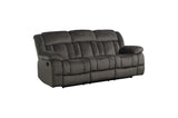 Laurelton Chocolate Upholstered Reclining Set