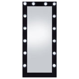 Zayan floor mirror reflective surface detail